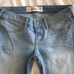 Hollister low rise skinny jeans